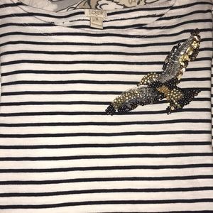 Loft Striped Eagle Top